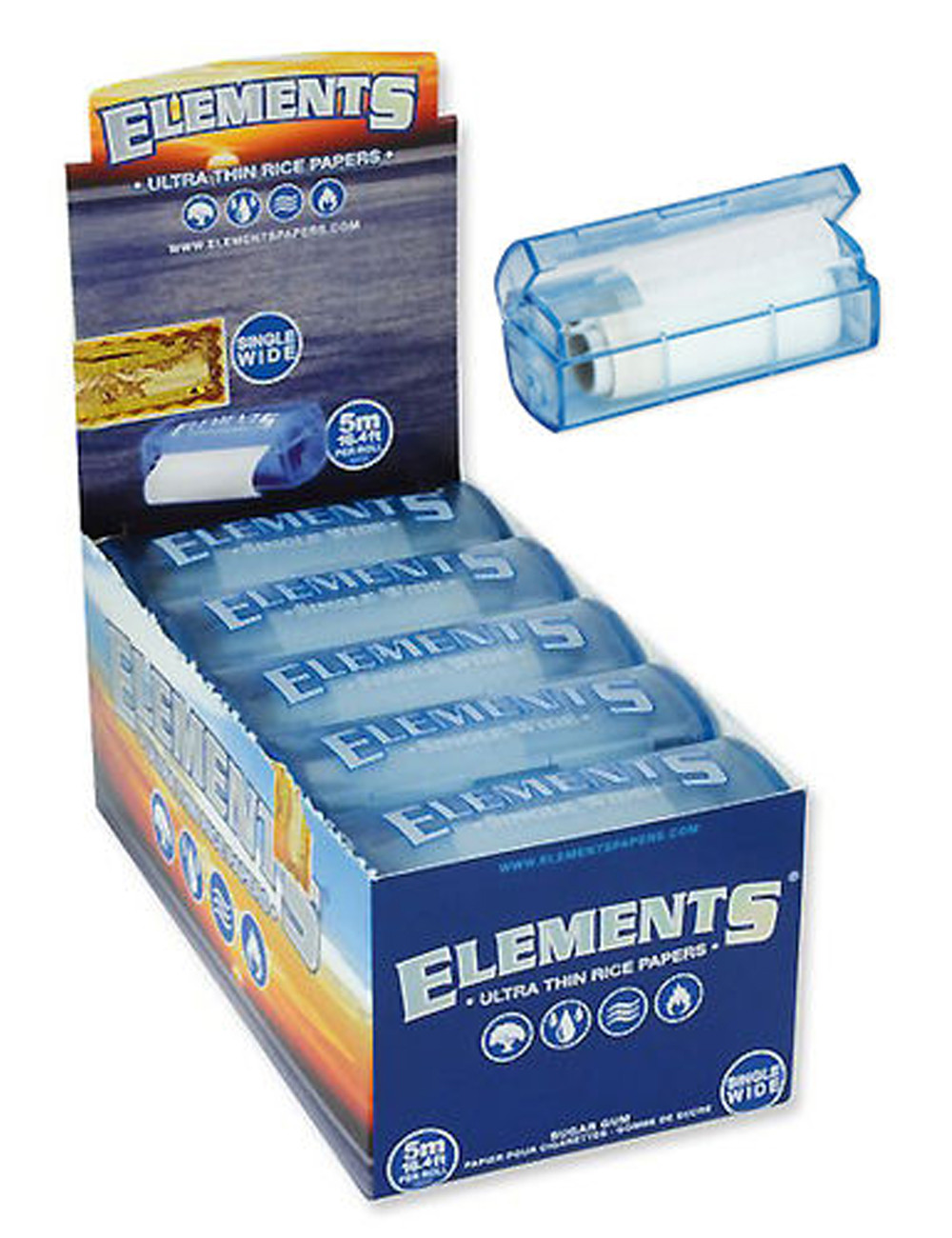 Single wide rolls 5m